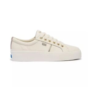 Keds Off-White Leather Sneakers